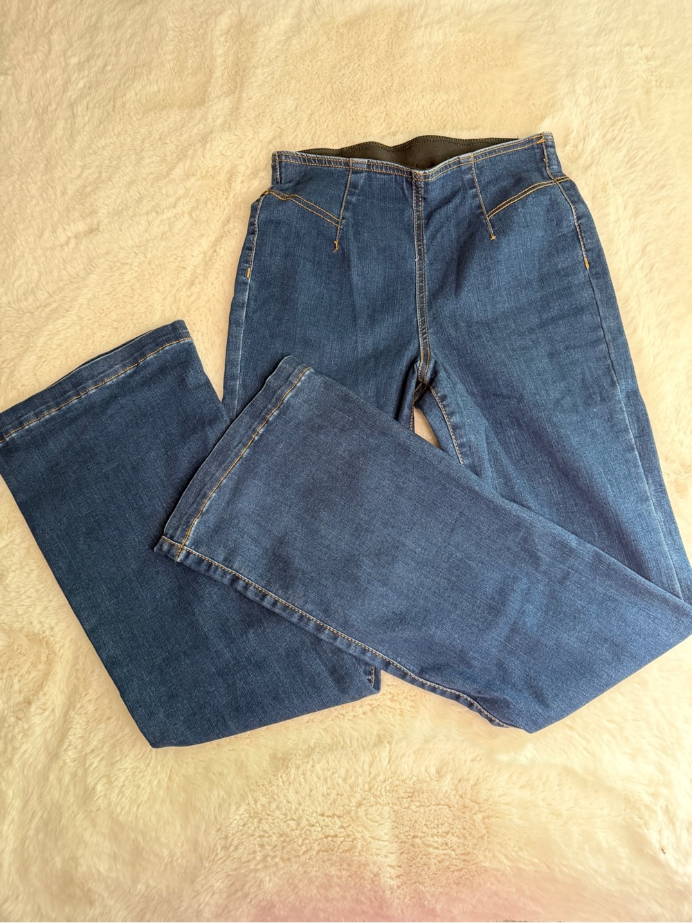 Knox Rose Women's Flare-Leg Blue Denim Jeans